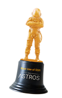 Astro Hackathon winner’s statuette